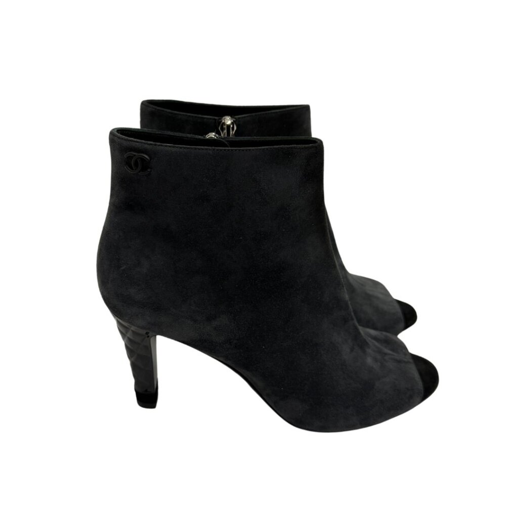 Chanel Open Toe Booties - Picture 2 of 7